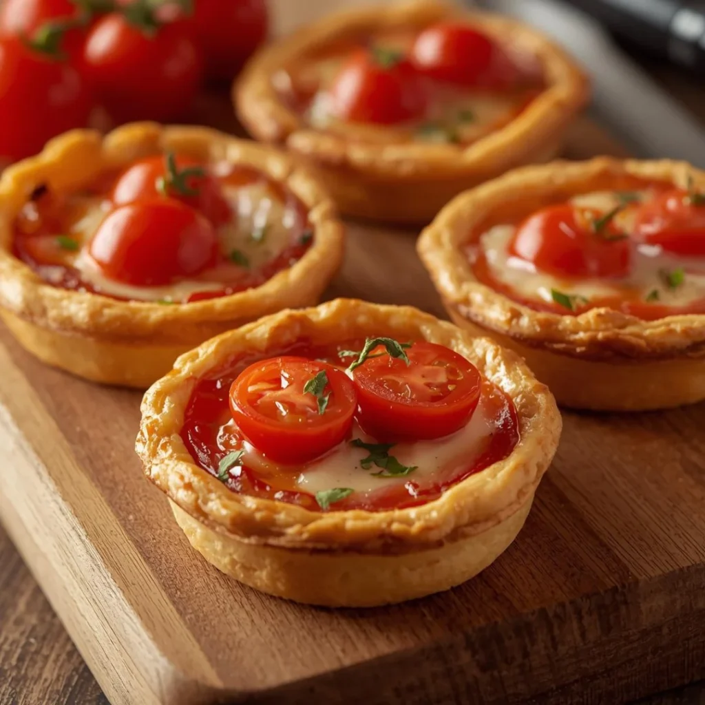 Tomato and Cheese Tarts
