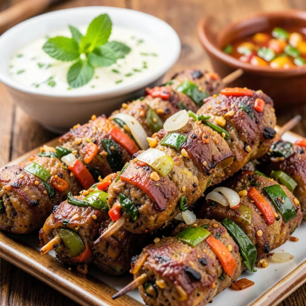 Veg Seekh Kebabs