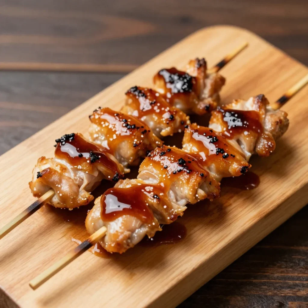 Yakitori Japanese Grilled Chicken Skewers