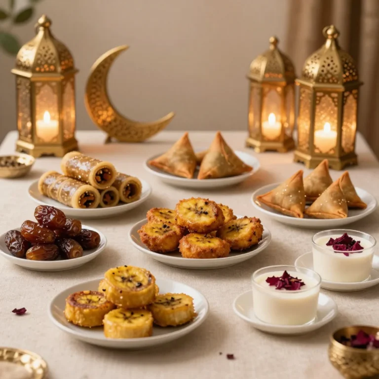 beautifully styled Ramadan iftar