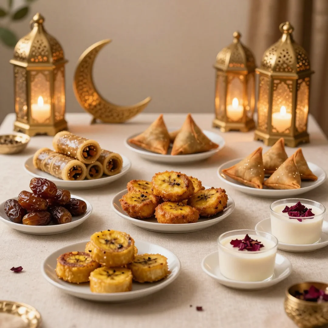 beautifully styled Ramadan iftar