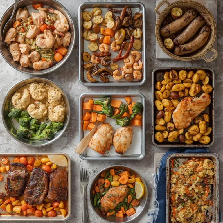 easy sheet pan dinners