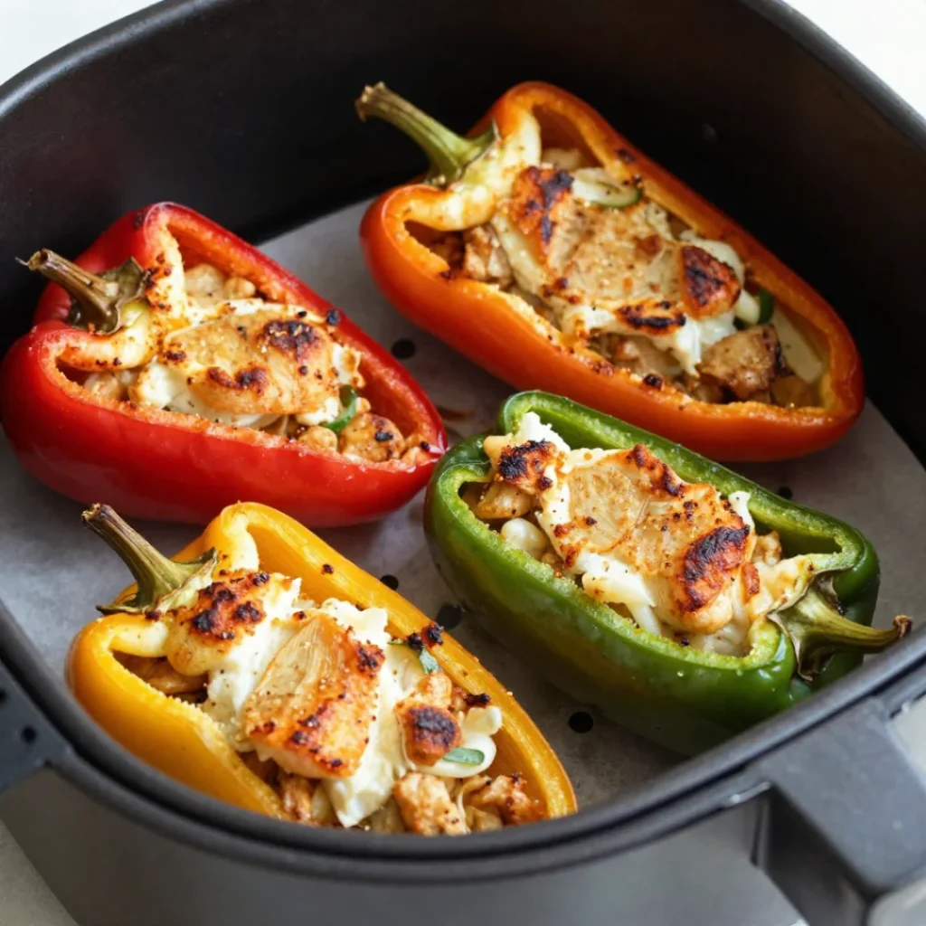 Air Fryer Stuffed Peppers