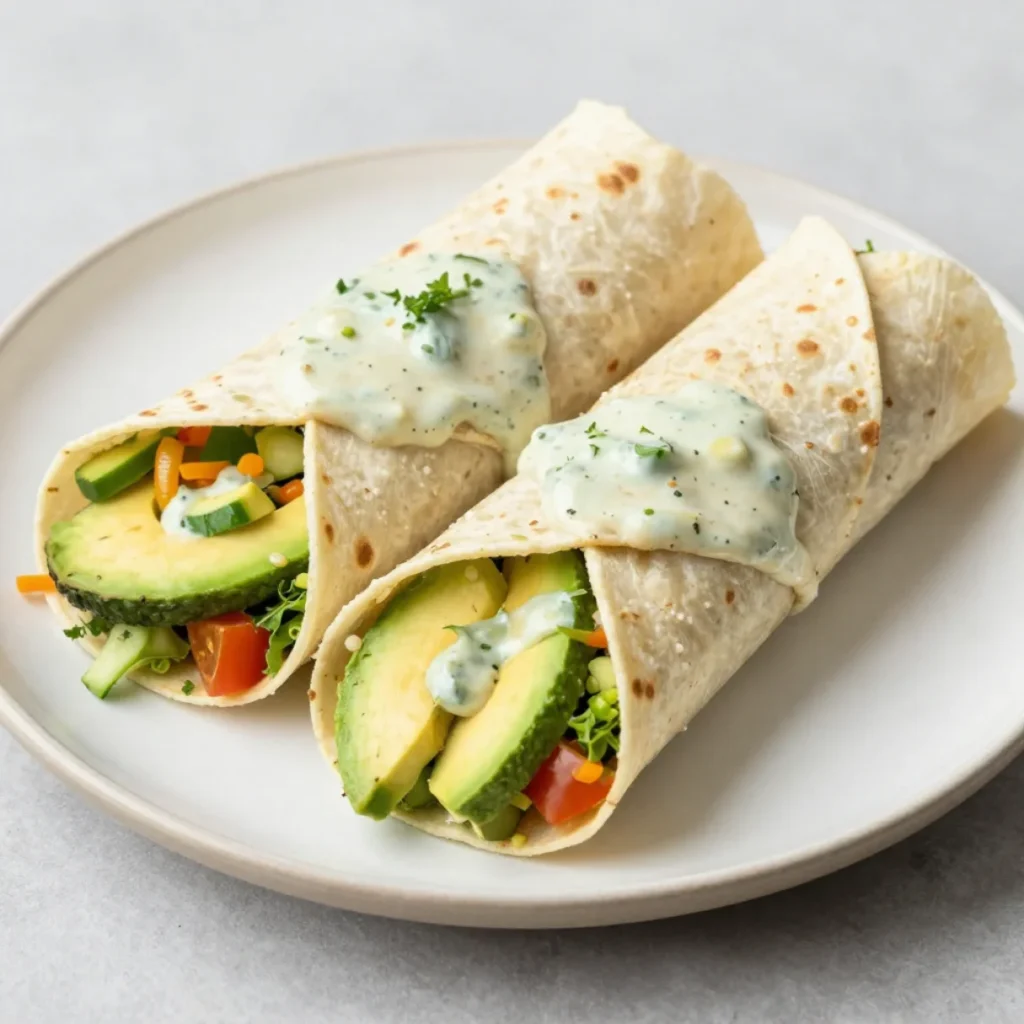 Avocado Veggie Wraps