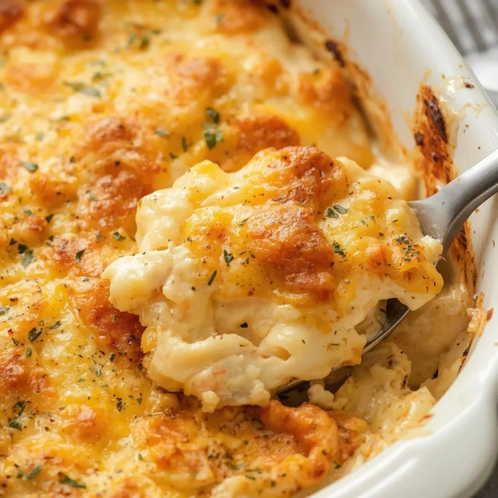 Baked Chicken Alfredo
