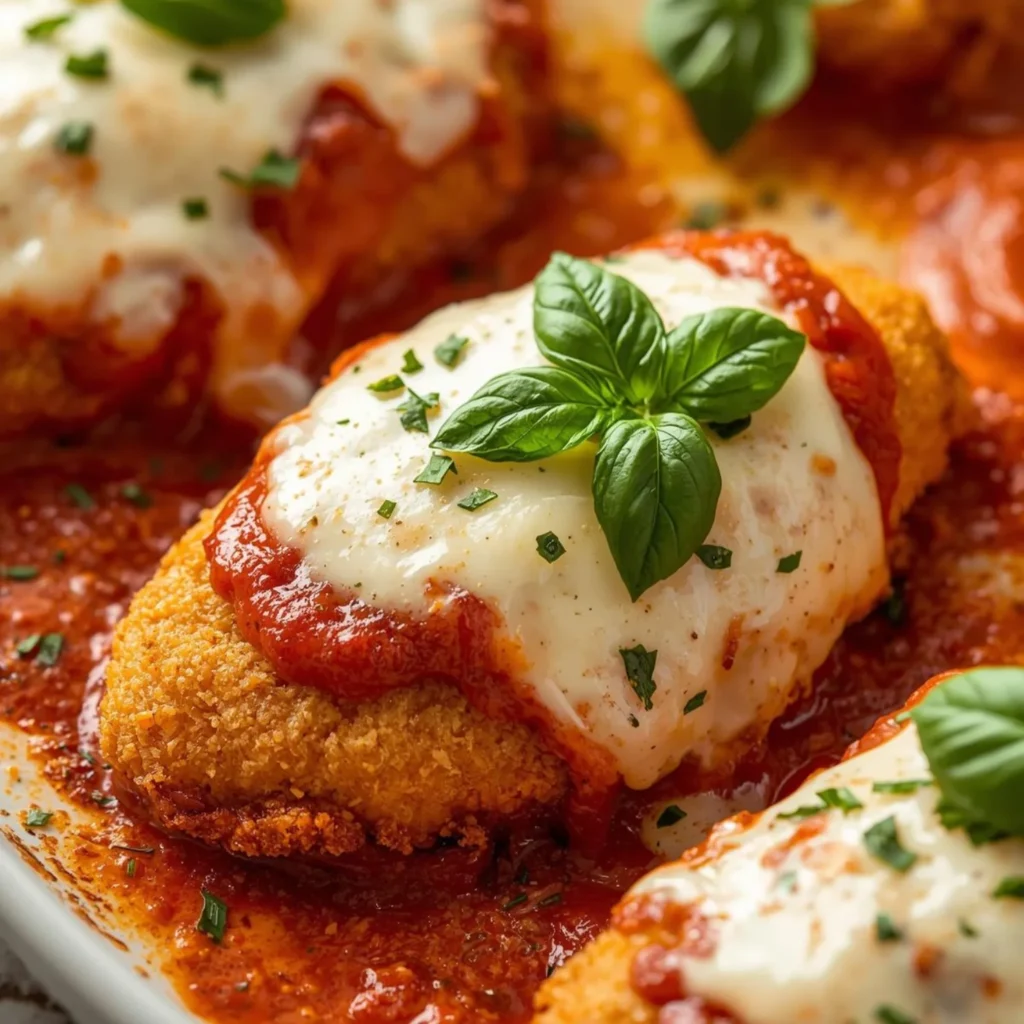 Baked Chicken Parmesan 1