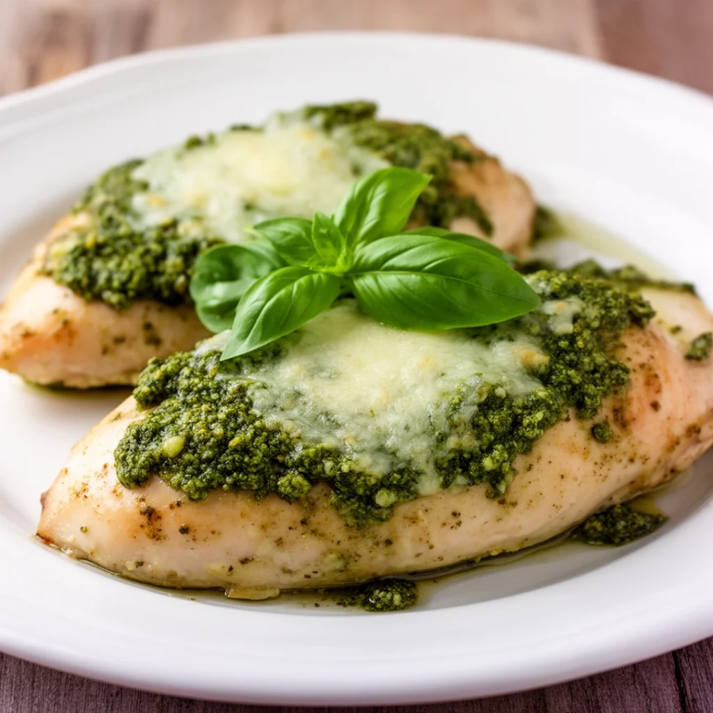 Baked Pesto Chicken