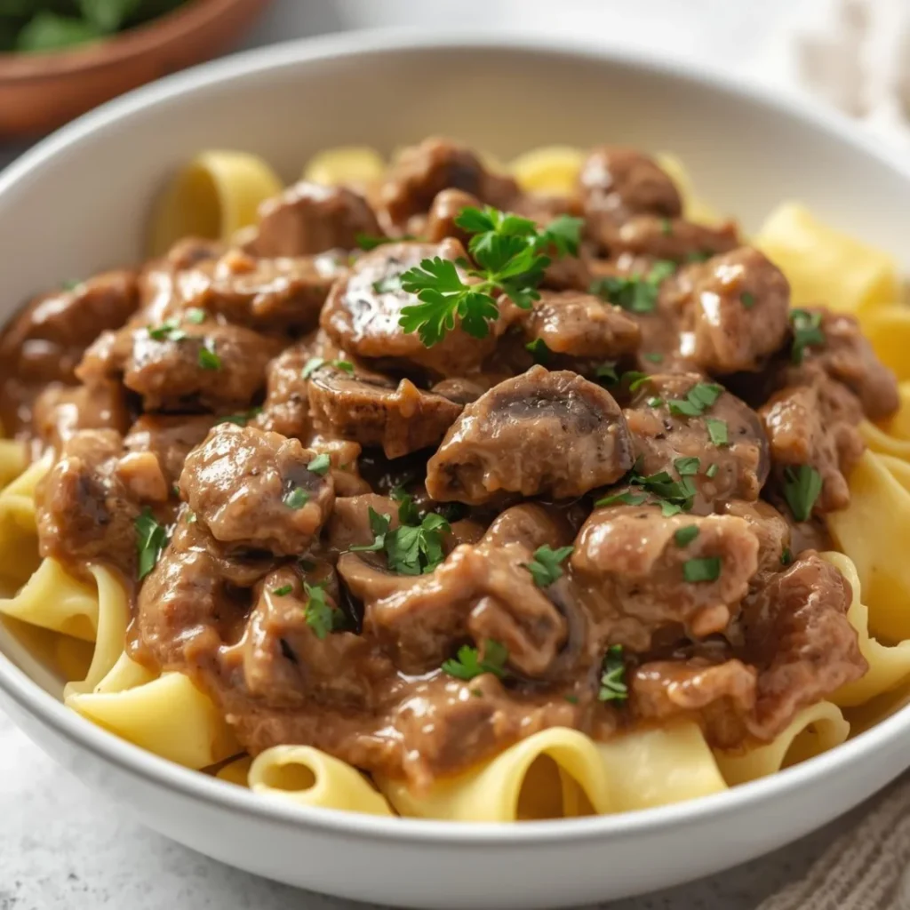 Beef Stroganoff 1