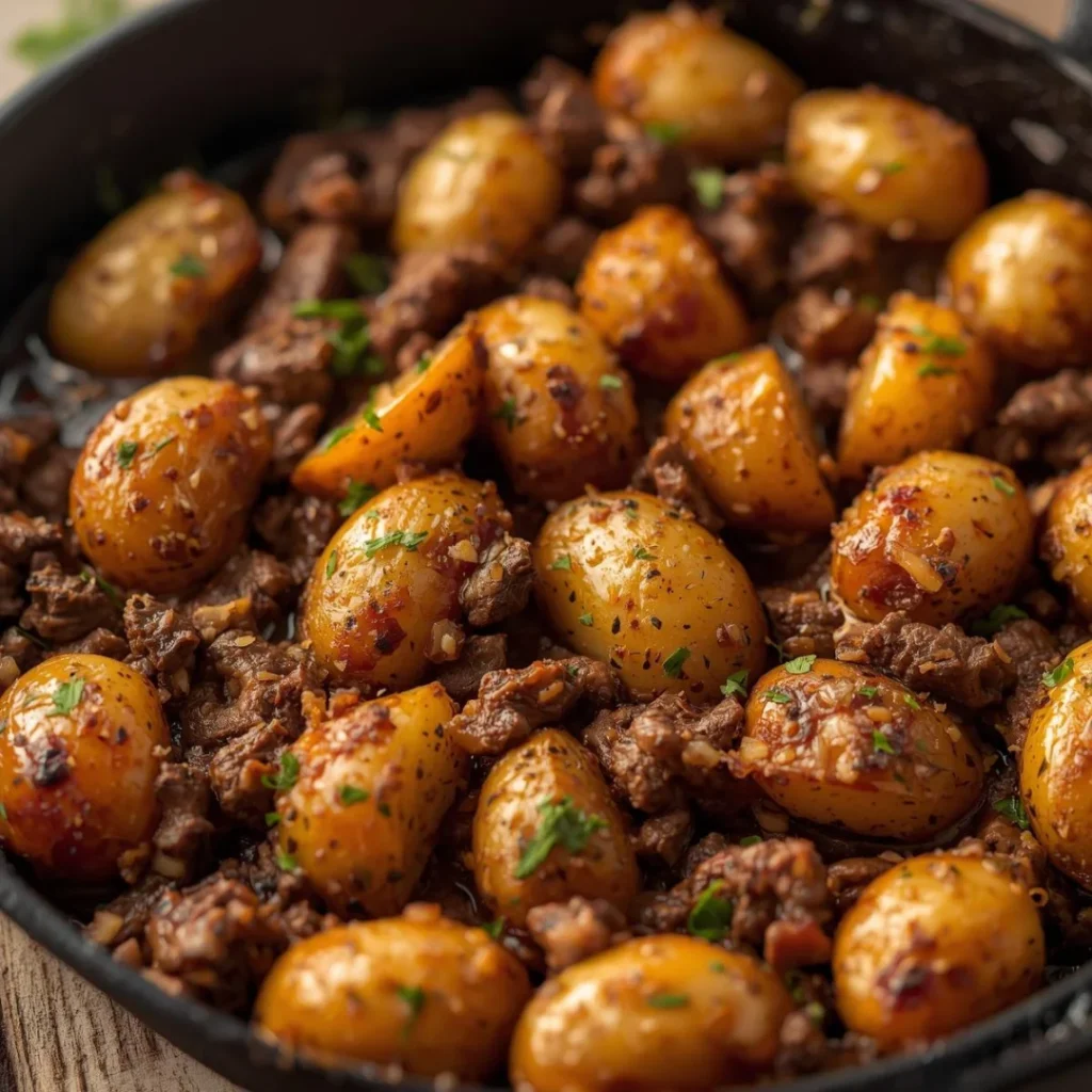 Beef and Potato Skillet