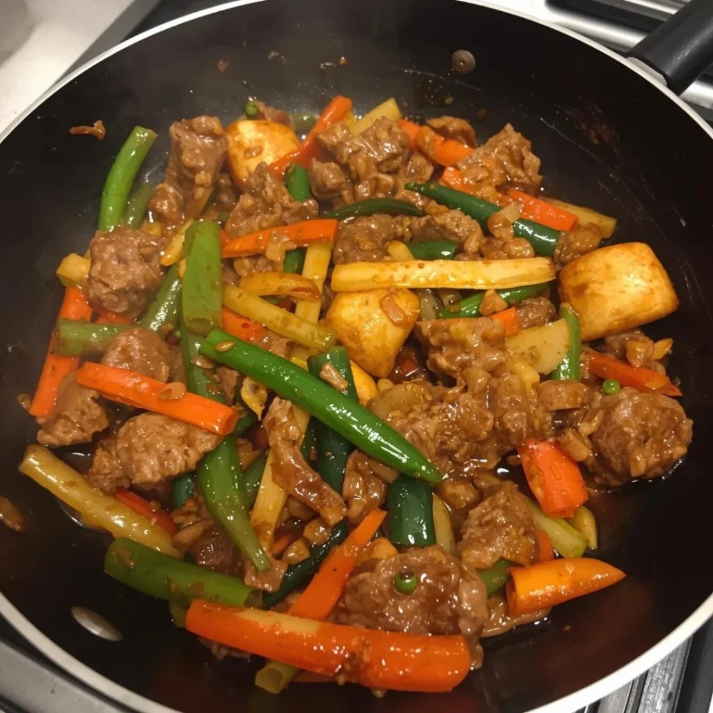 Beef and Vegetable Stir Fry