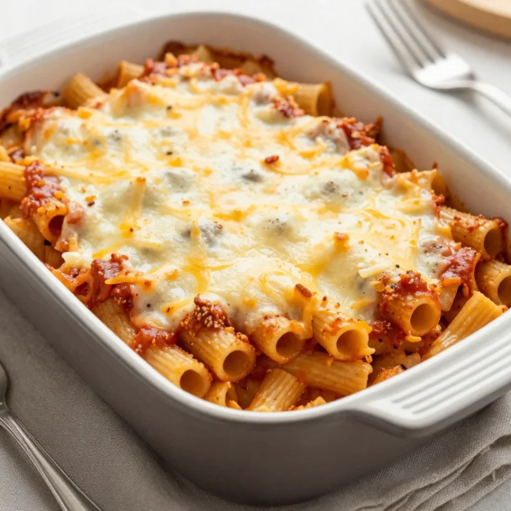 Cheesy Baked Ziti