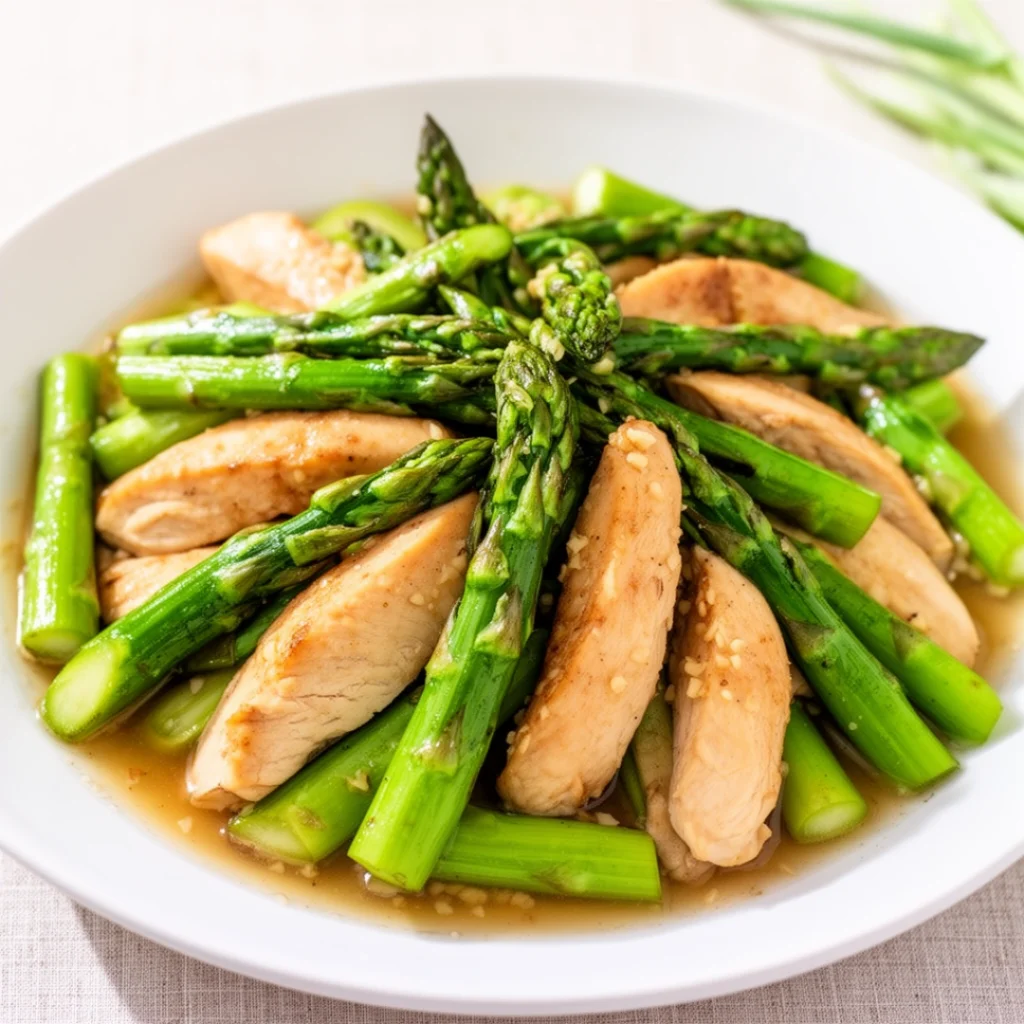 Chicken Asparagus Stir Fry 1