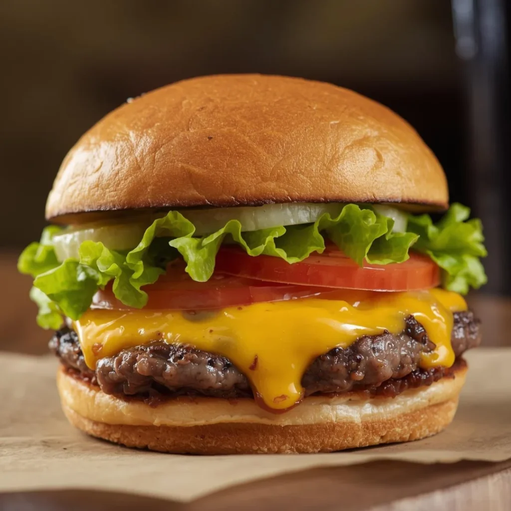 Classic Juicy Cheeseburgers 1