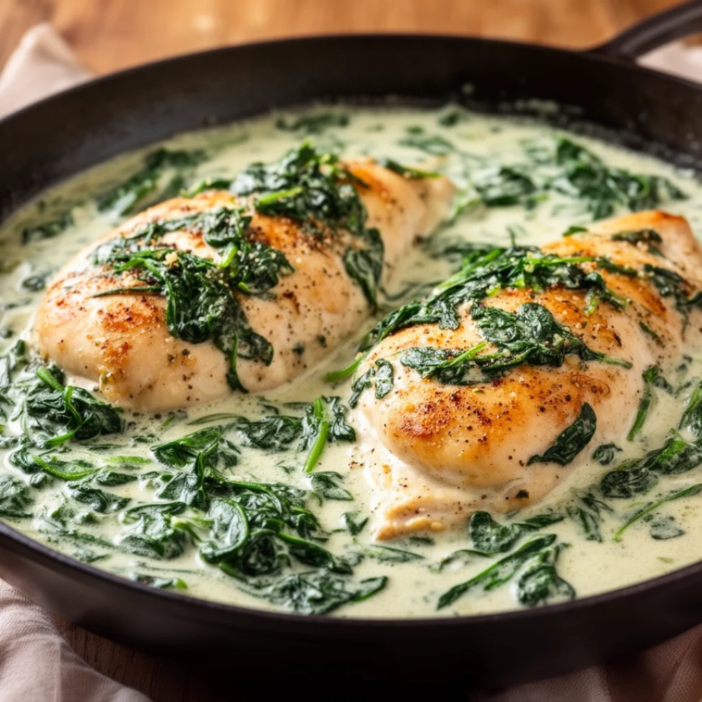 Creamy Spinach Chicken