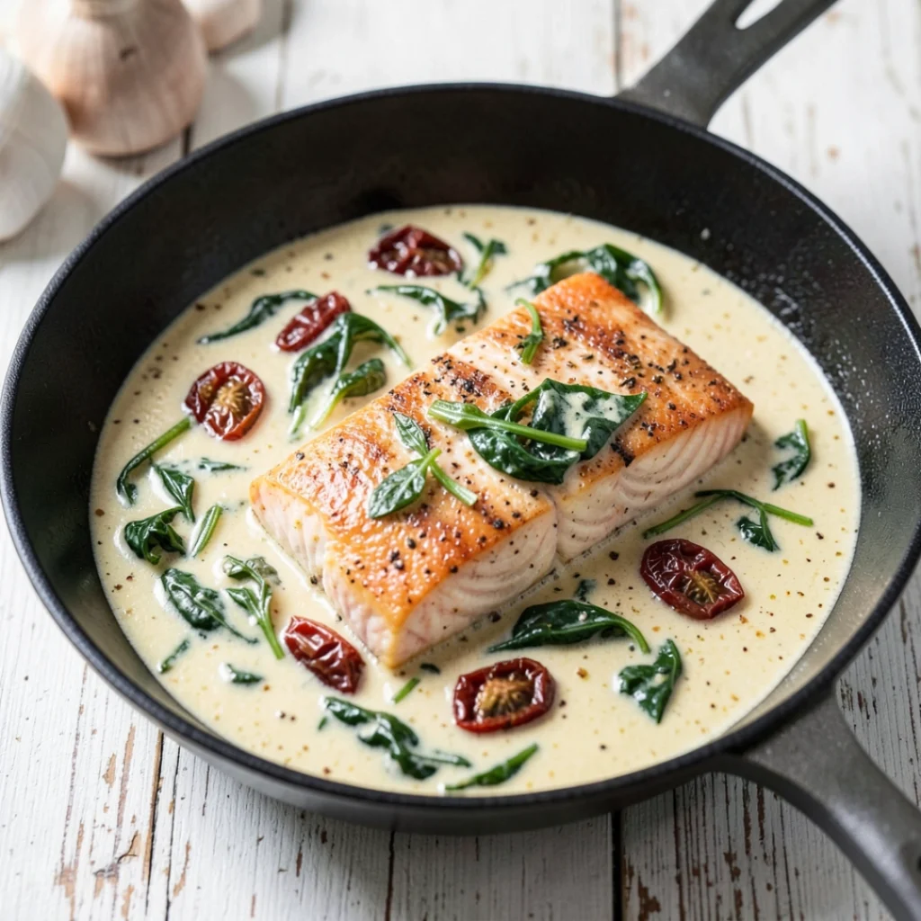 Creamy Tuscan Salmon