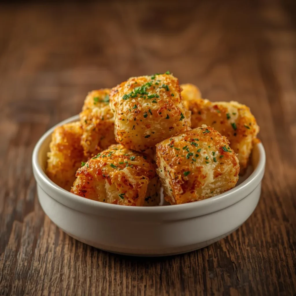 Garlic Parmesan Bread Bites
