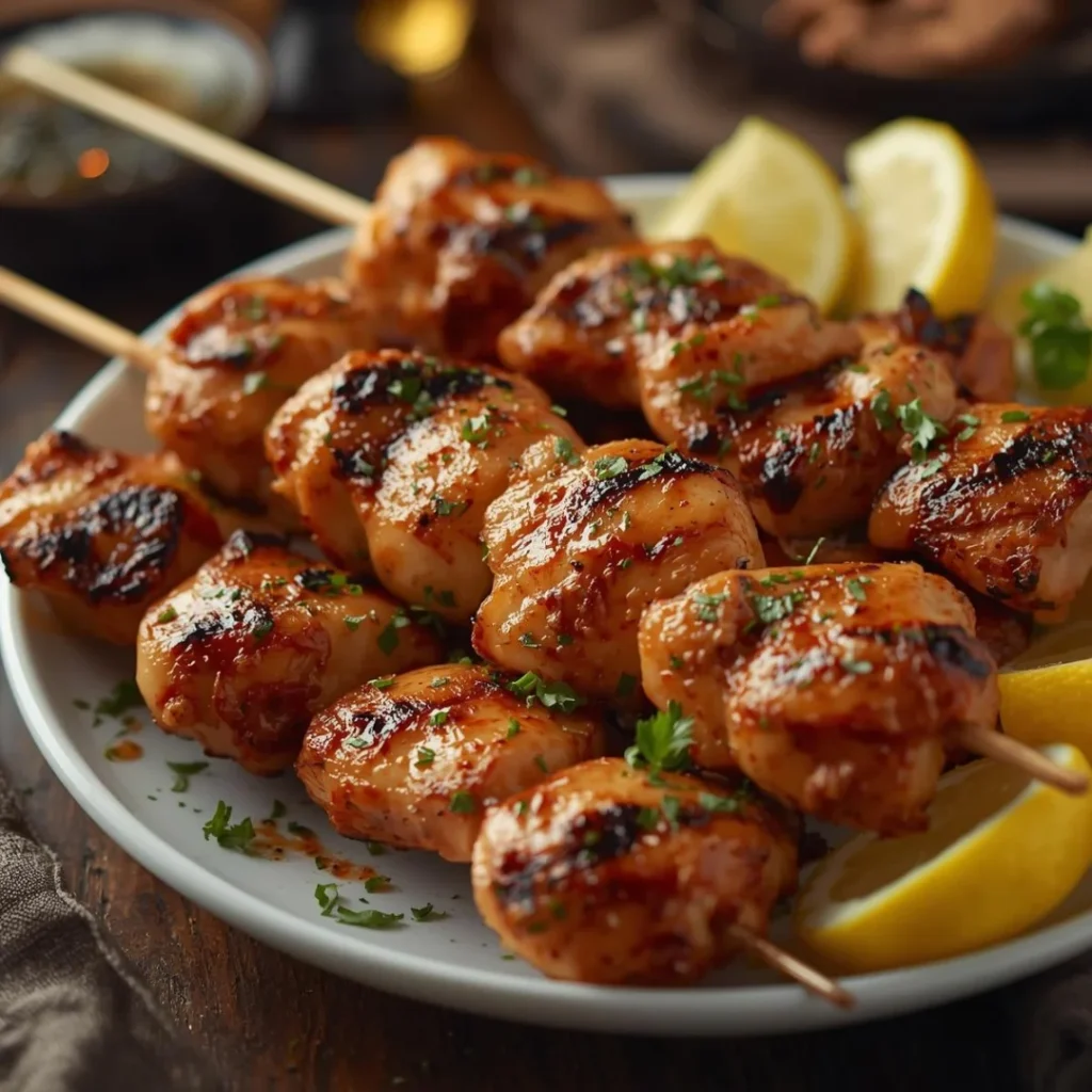 Grilled Chicken Skewers 1
