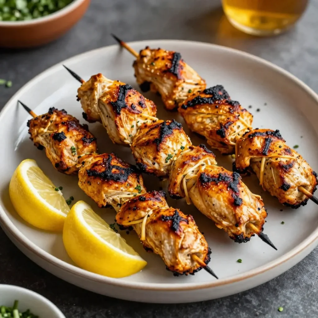 Grilled Chicken Skewers
