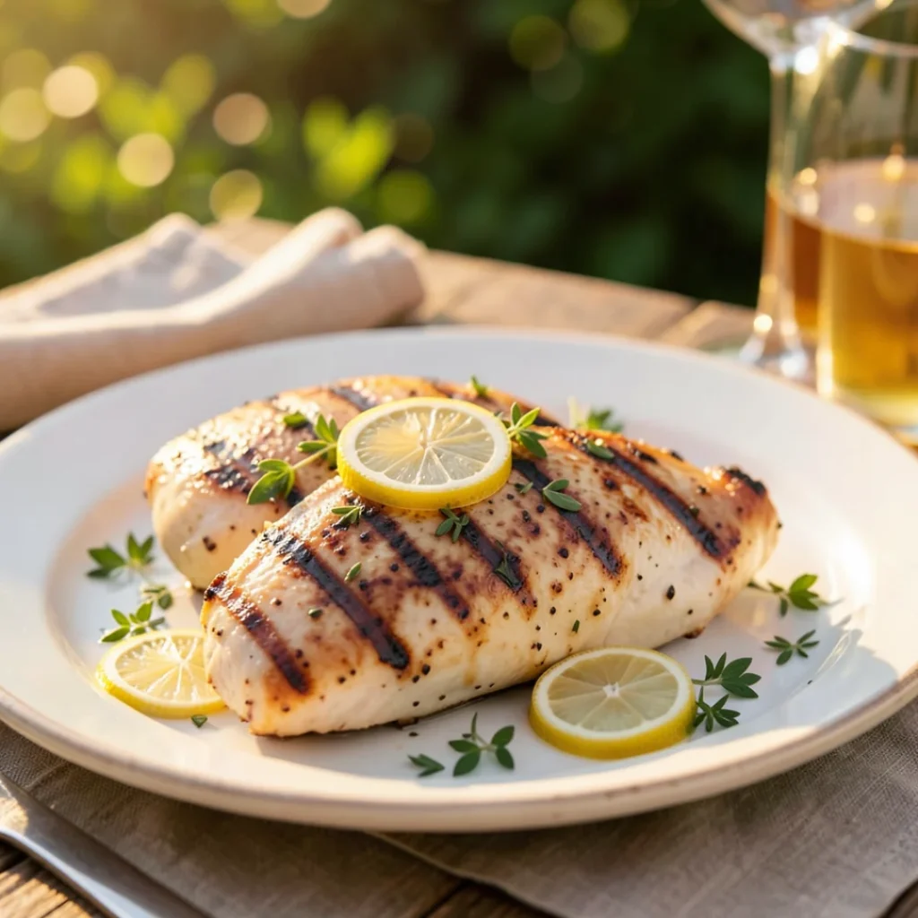 Grilled Lemon Chicken