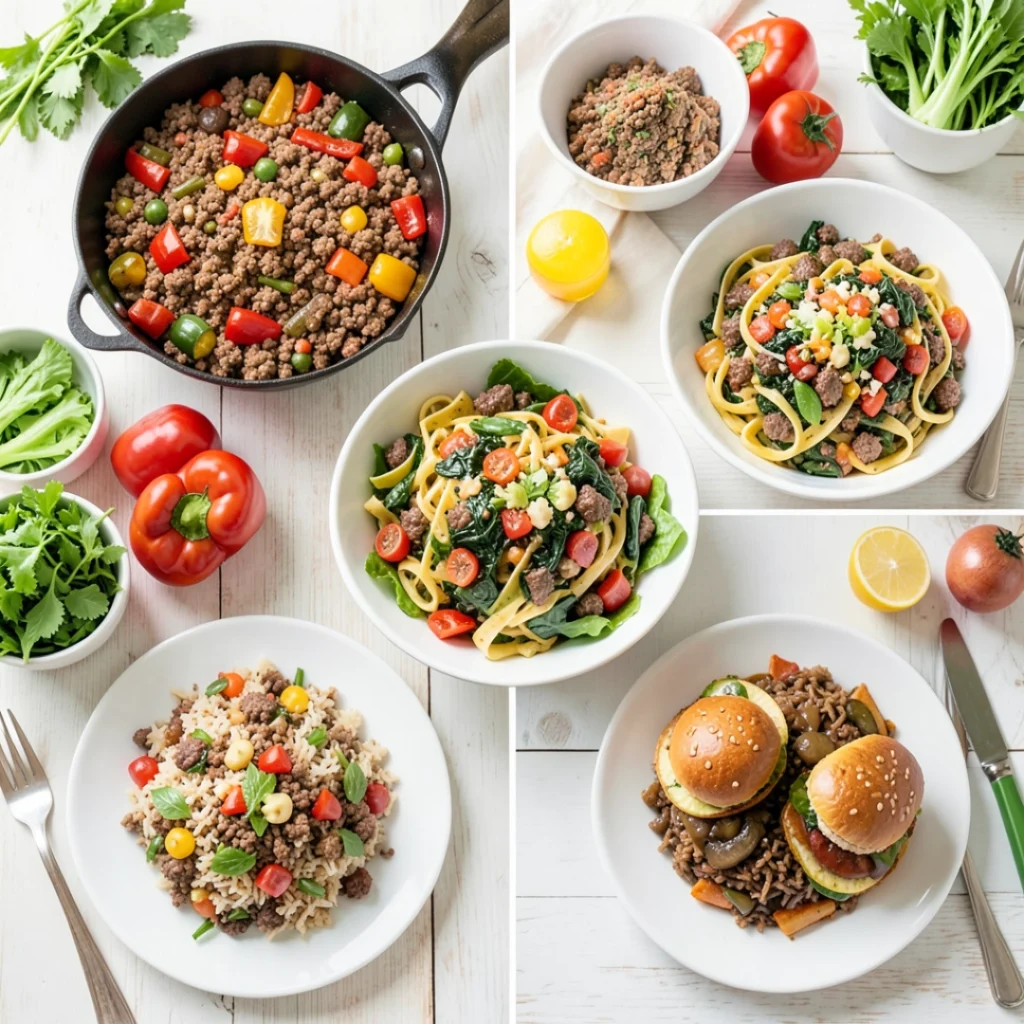 Ground Beef Spring Dinner Ideas