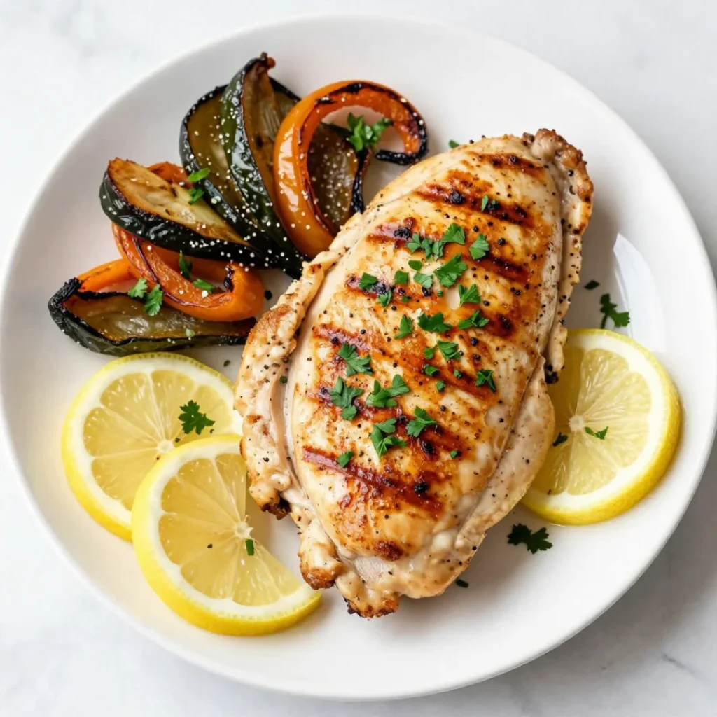 Lemon Garlic Grilled Chicken