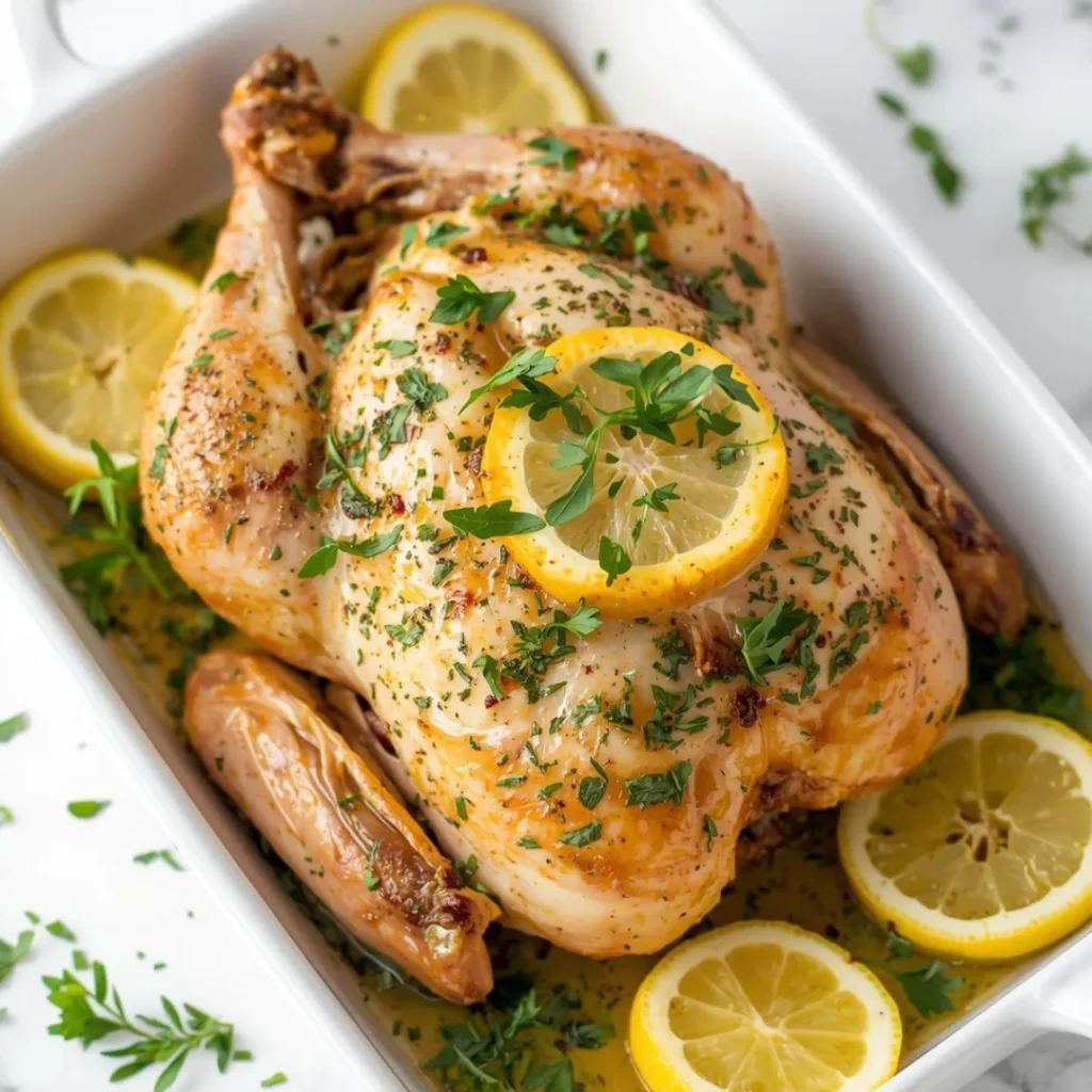Lemon Herb Roasted Chicken