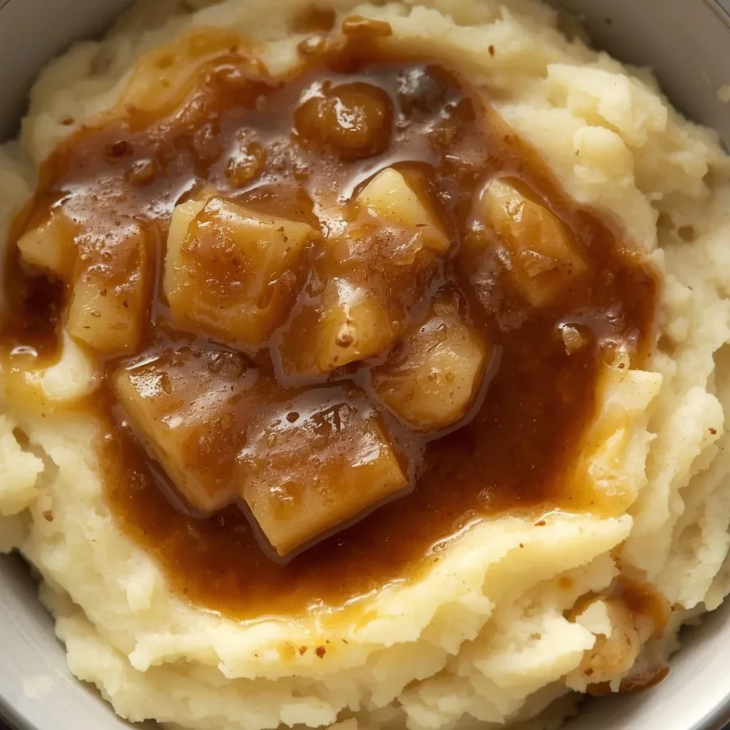 Mashed Potatoes with Gravy