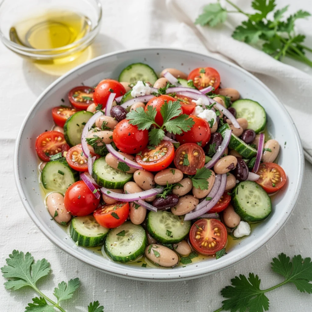 Mediterranean Bean Salad