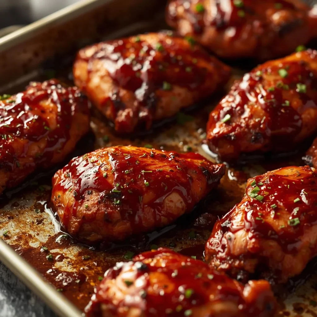 Oven Baked BBQ Chicken