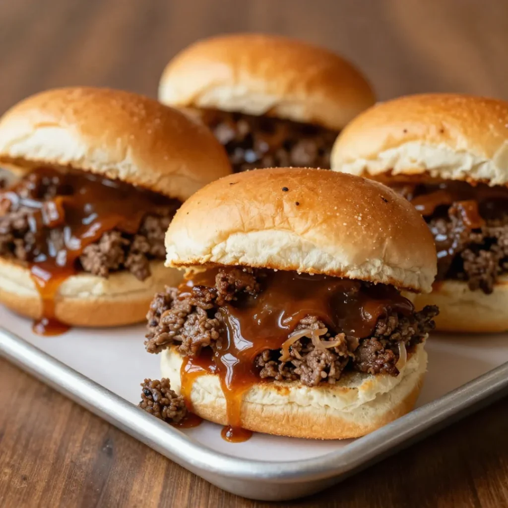 Sloppy Joe Sliders