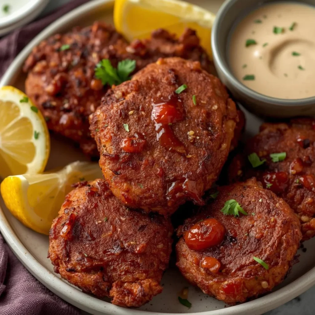 Spicy Beef Cutlets
