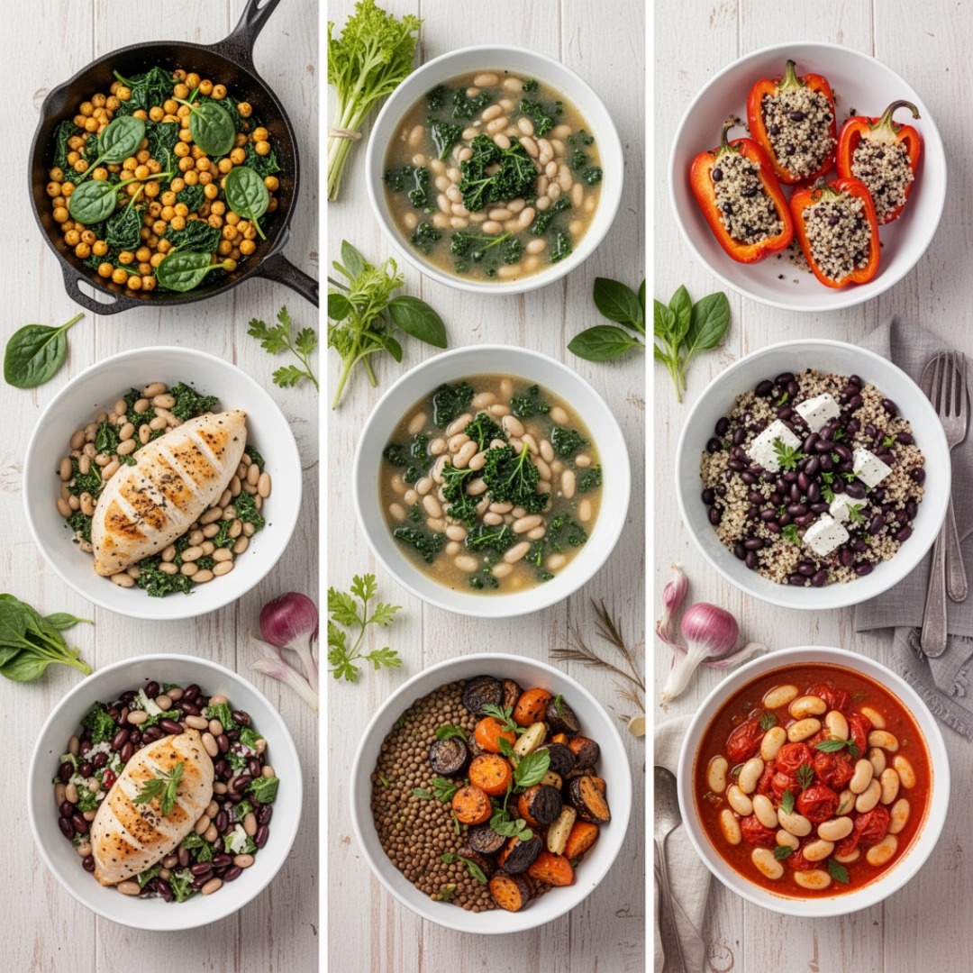 Spring Dinner Ideas with Beans