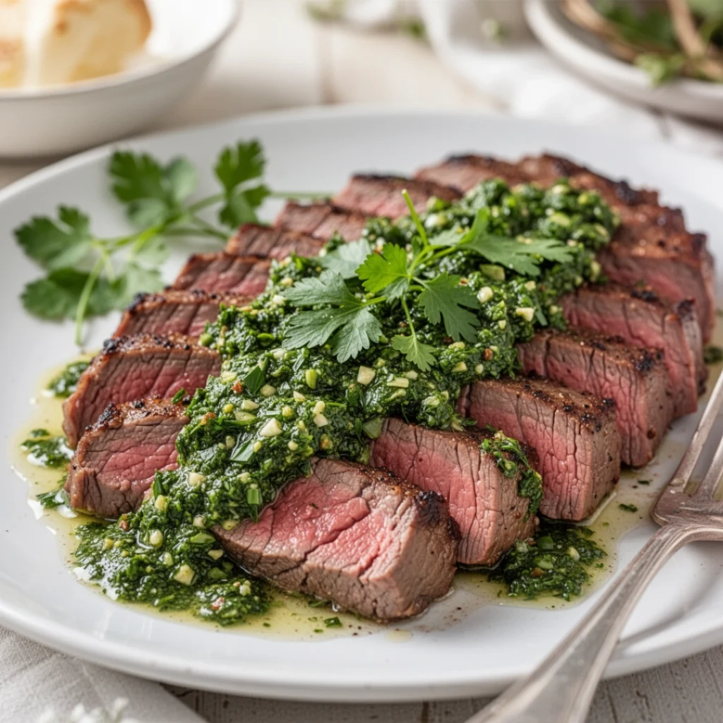 Steak with Chimichurri