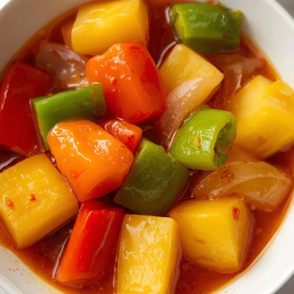 Sweet Sour Vegetables