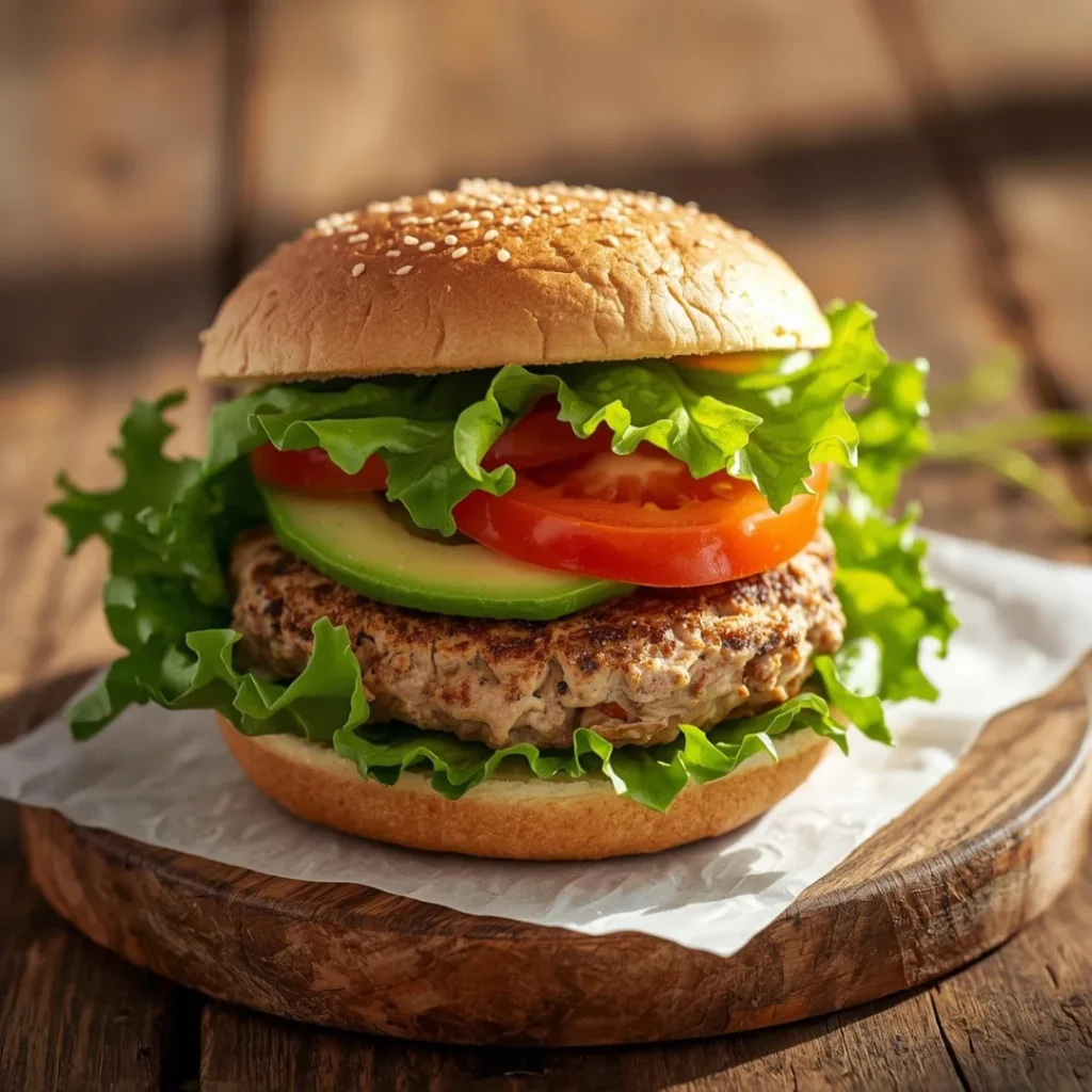 Turkey Avocado Burgers