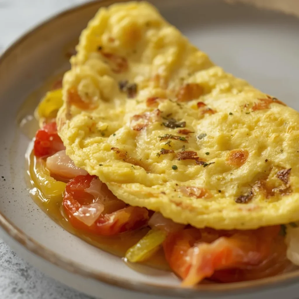 Vegetable Omelette 1