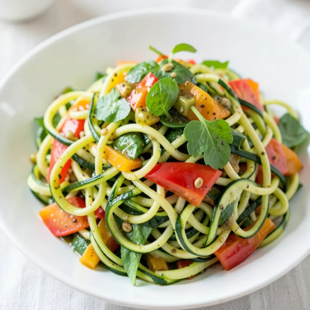 Zucchini Noodle Primavera 1