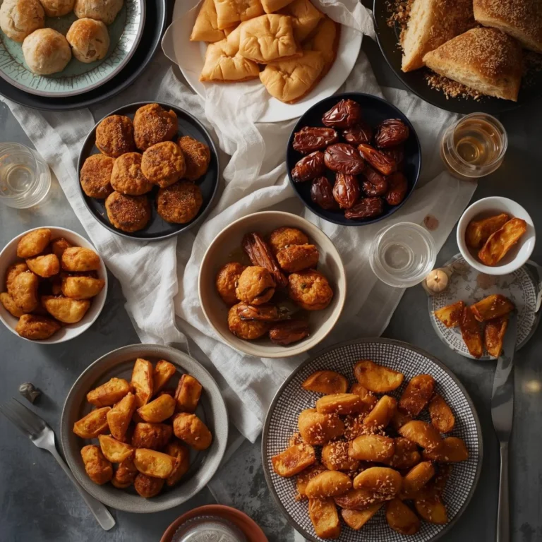 styled Ramadan iftar table