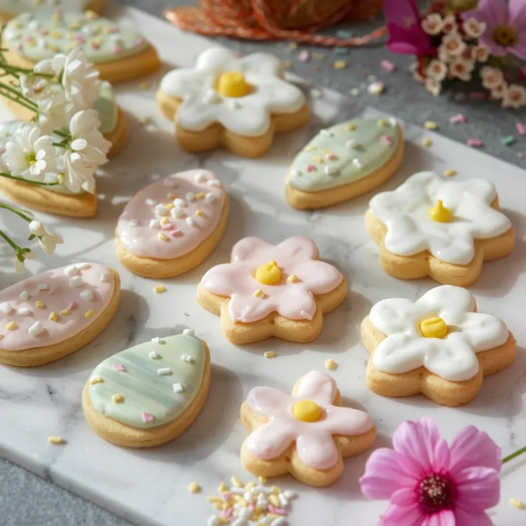 Almond Flour Easter Cookies