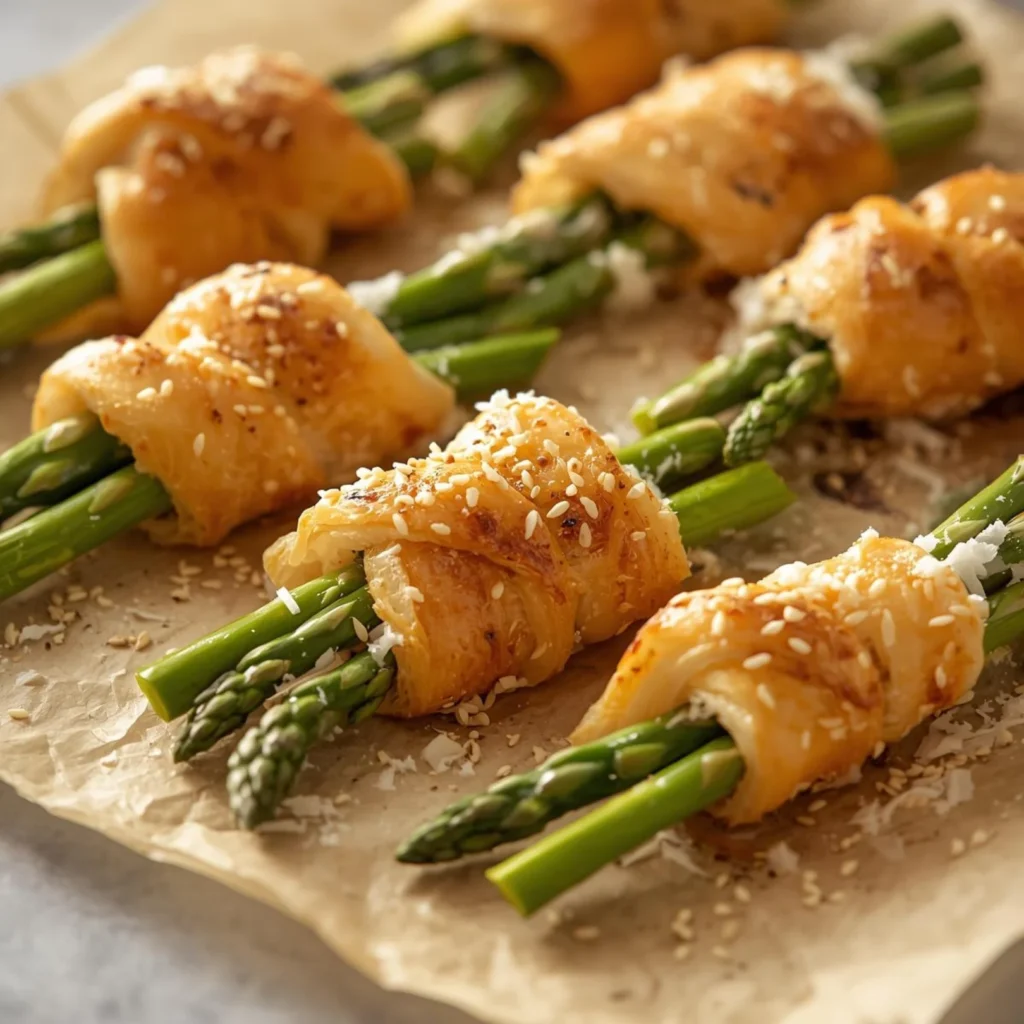 Asparagus Parmesan Puff Pastry Twists 1