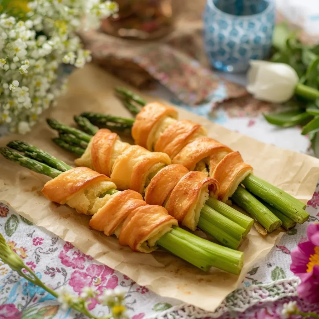 Asparagus Puff Pastry Twists 1