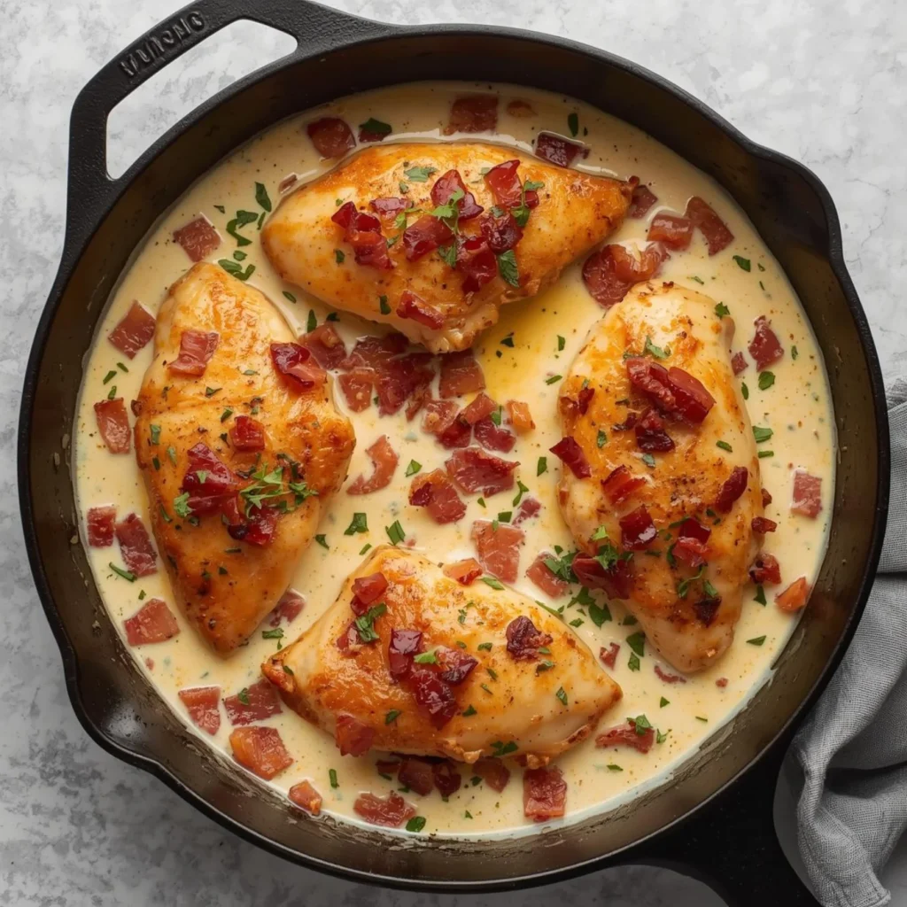 Bacon Chicken Ranch Skillet