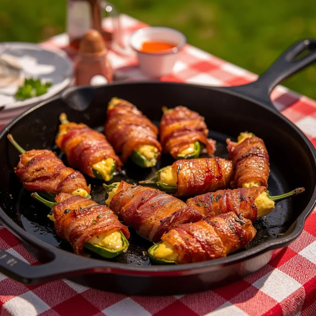 Bacon Wrapped Jalapeno Poppers