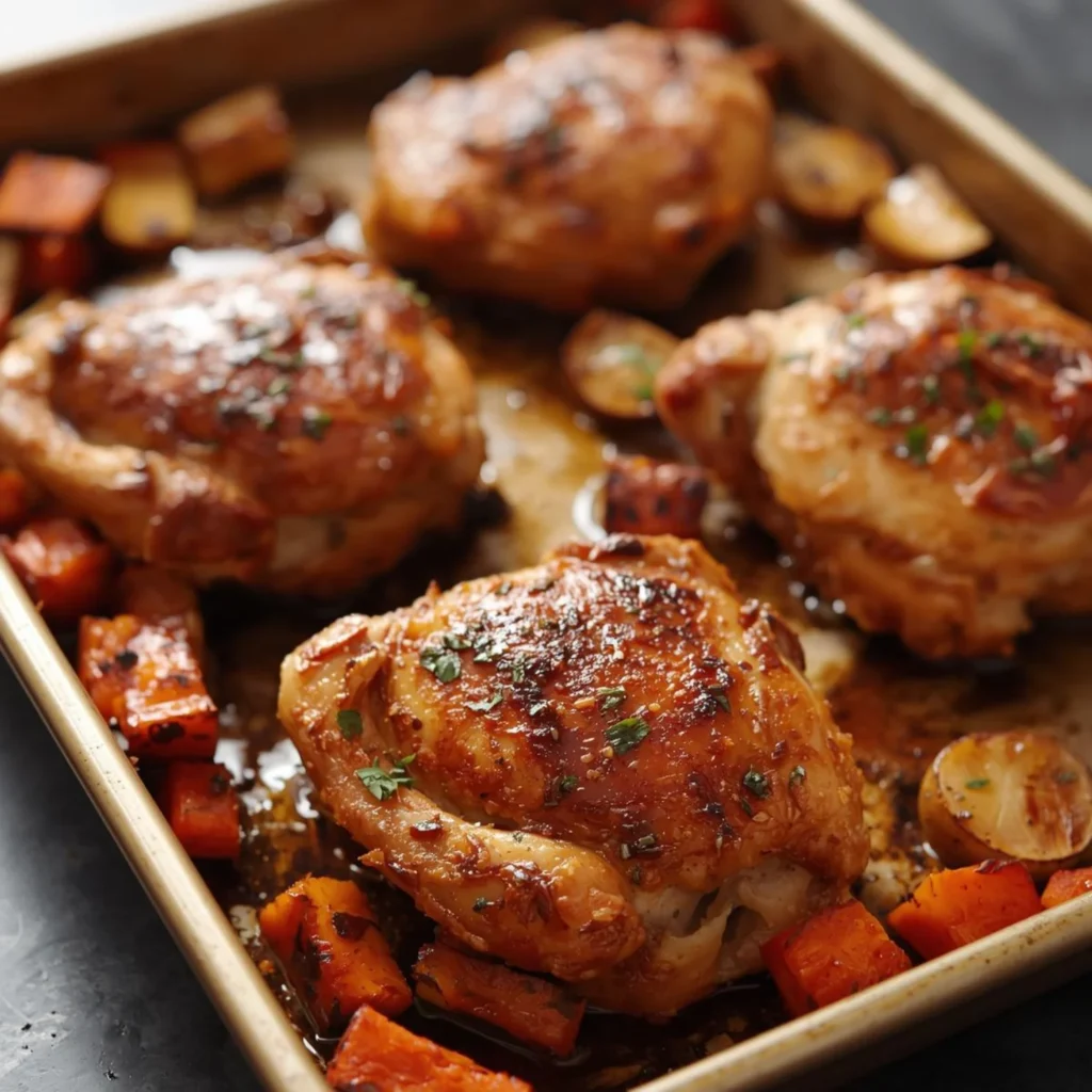 Baked Chicken Thighs