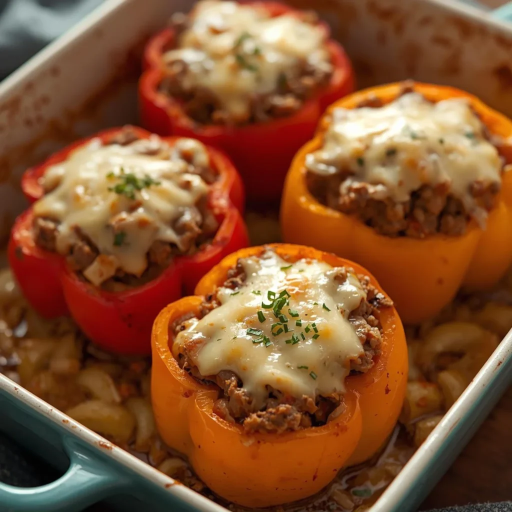 Baked Stuffed Peppers