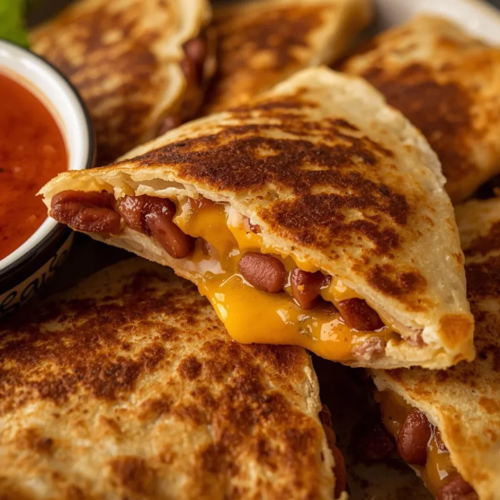 Bean and Cheese Quesadillas