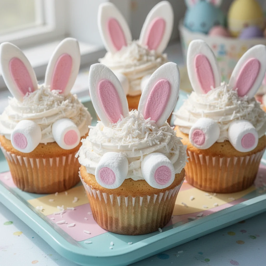 Bunny Butt Cupcakes