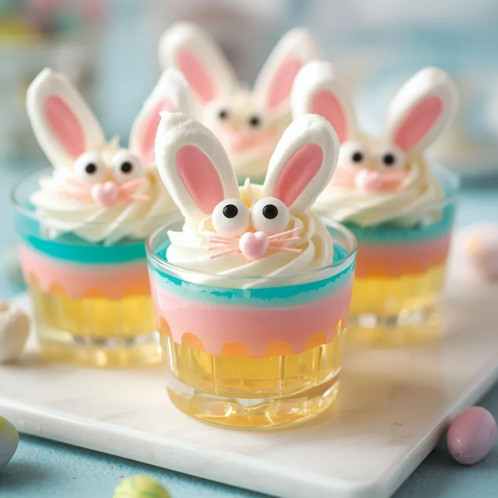 Bunny Jello Cups