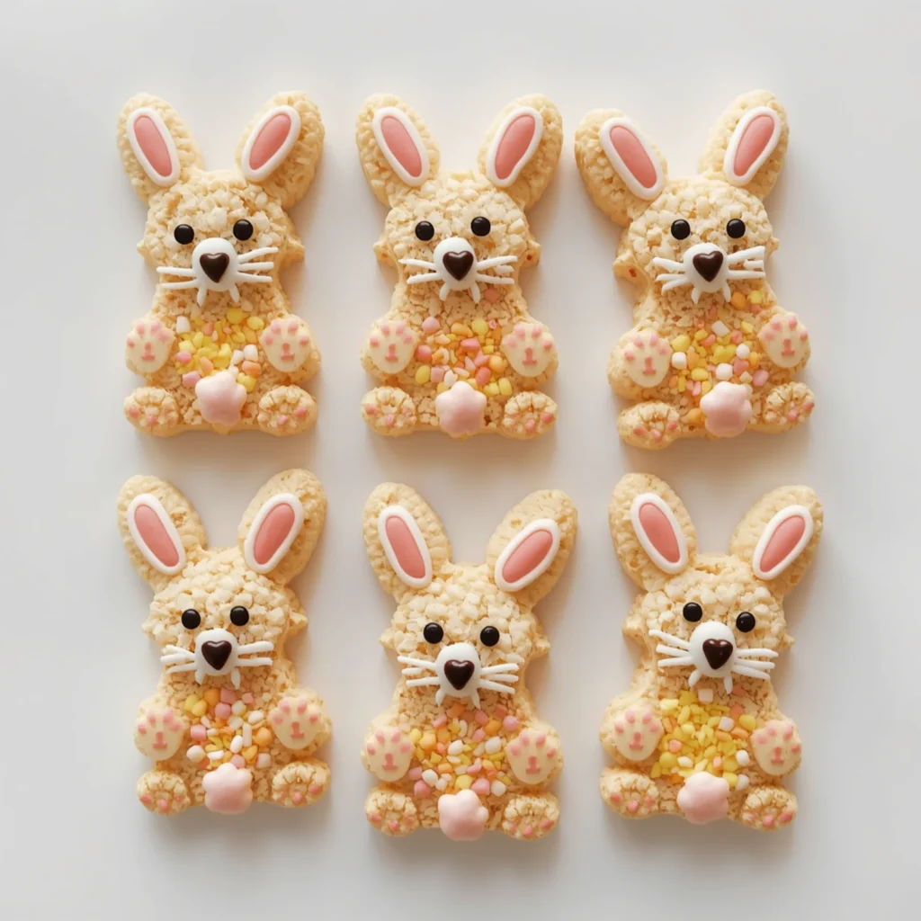 Bunny Shaped Rice Krispies