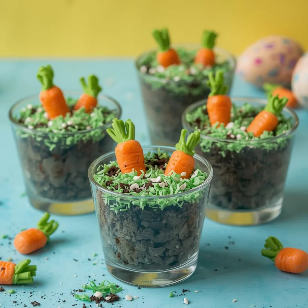 Carrot Patch Dirt Cups